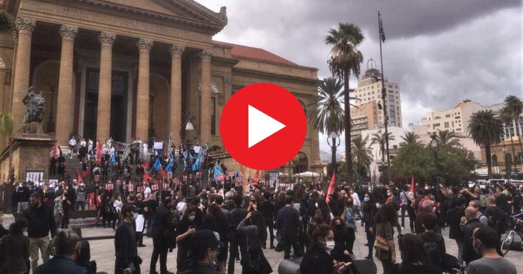 spettacolo protesta palermo siracusapress noto