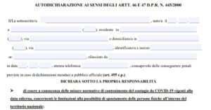 autocertificazione siracusapress