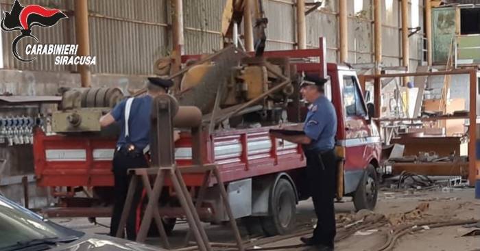furto rame melilli siracusapress
