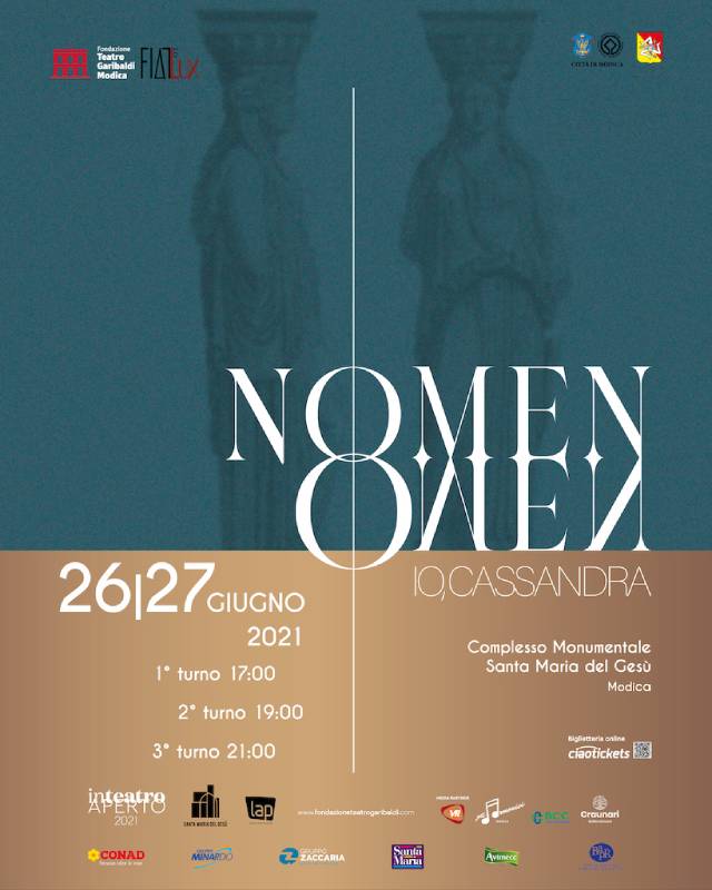 Manifesto di "Nomen Omen/Io, Cassandra"