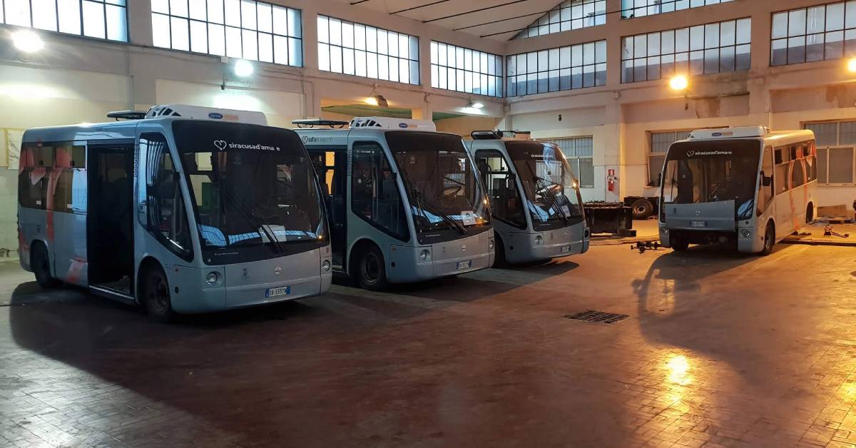 bus navette elettriche siracusapress