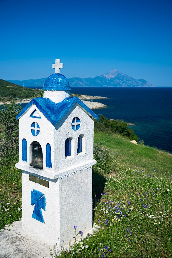  Sithonia, Capitello votivo nei pressi di Armenistis