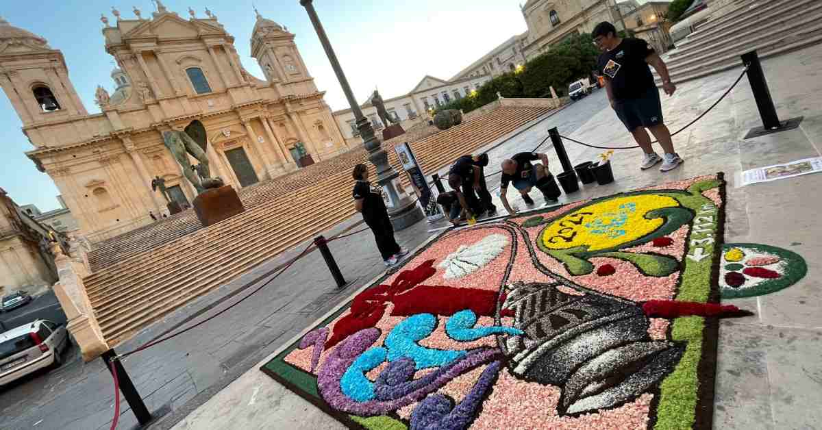 noto infiorata mondiale siracusapress