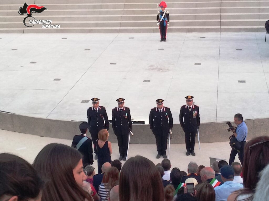 Fondazione Arma dei Carabinieri: Celebrato al Teatro Greco di Siracusa il  208° annuale | SiracusaPress