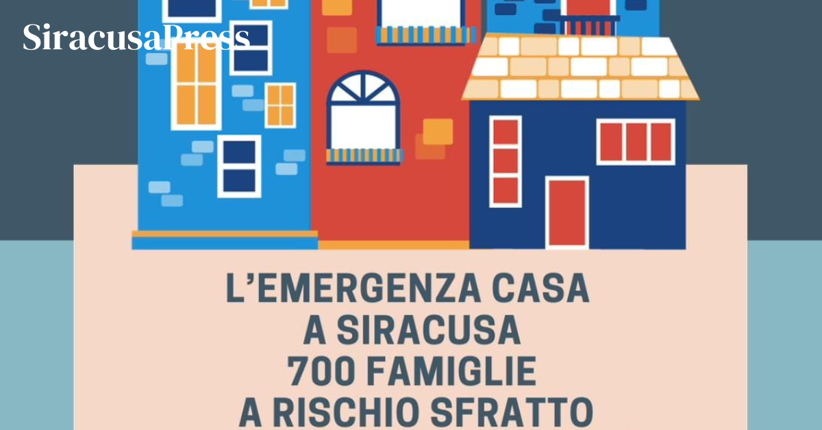 Siracusa, Emergenza Casa: A Rischio Sfratto 700 Famiglie | Siracusa Press